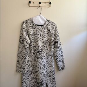 C. Keller Black and White Cocktail Dress